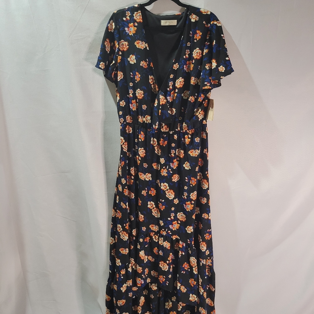 A beautiful soul maxi floral dress size 14/16